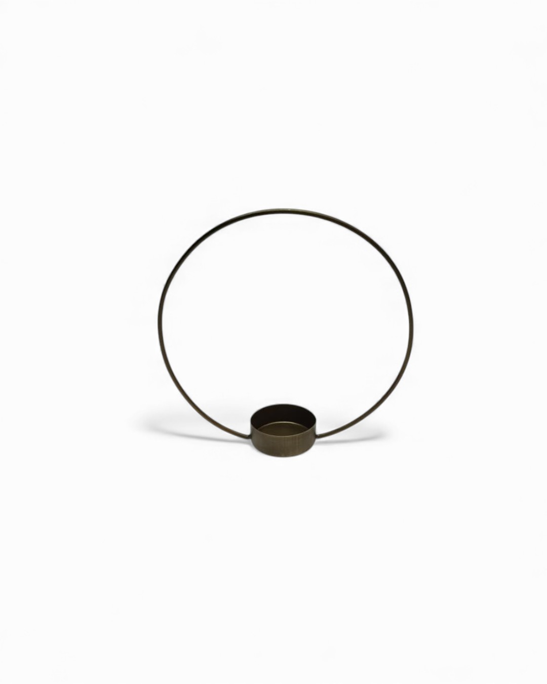 The Luminous Halo: Modern Minimalist Tea Light Orb