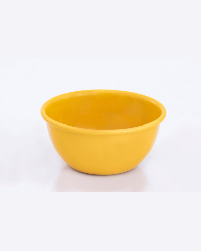Bright Yellow Minimalist Bowl