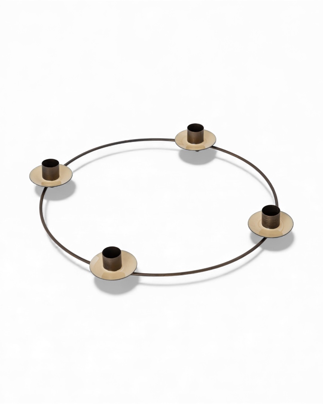 Minimalist Advent Wreath Candle Ring Holder