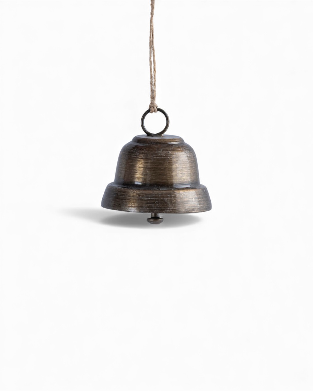 Classic Barrel Shaped Antique Bronze Bell