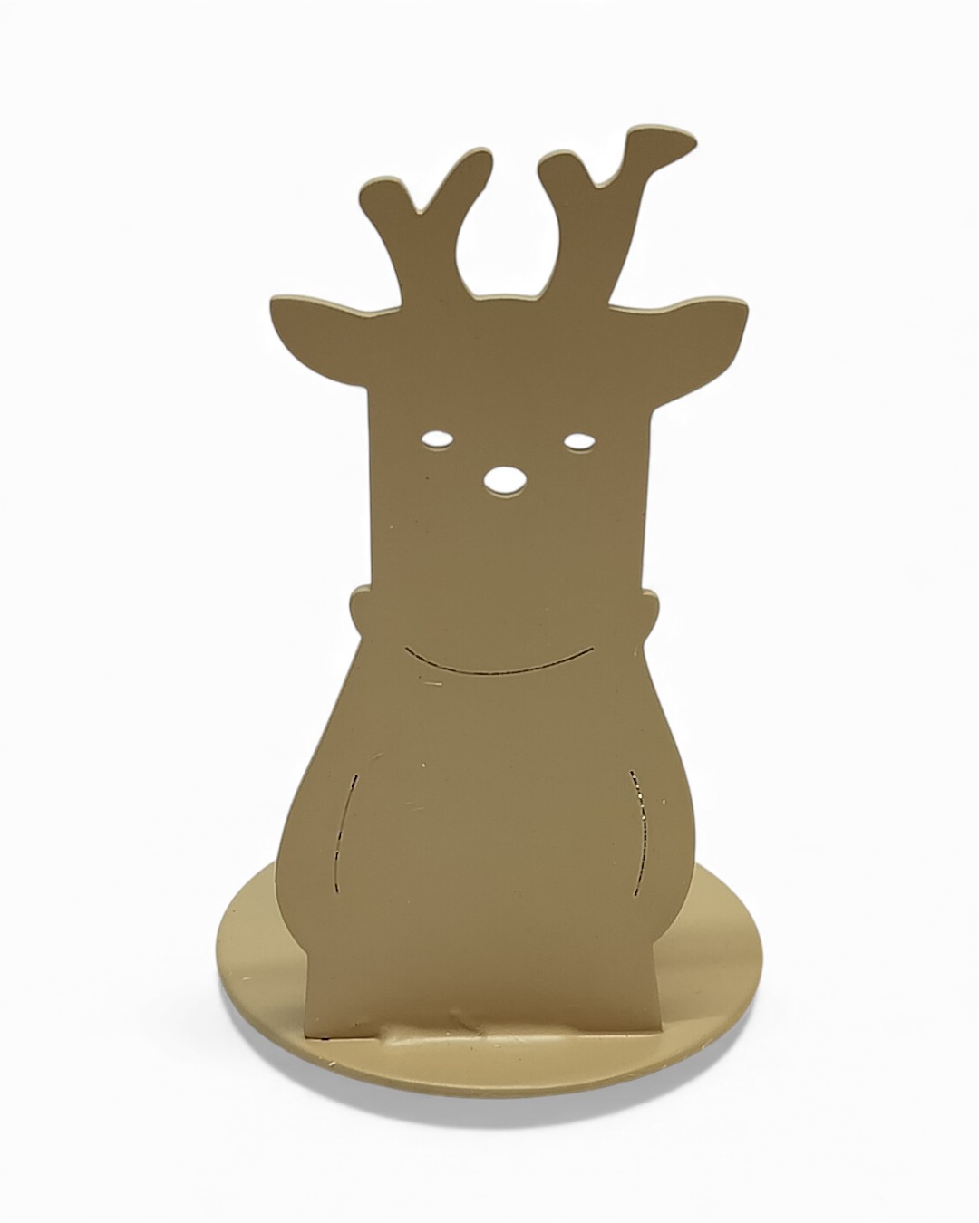 Rudolph Freestanding Reindeer Candle Holder