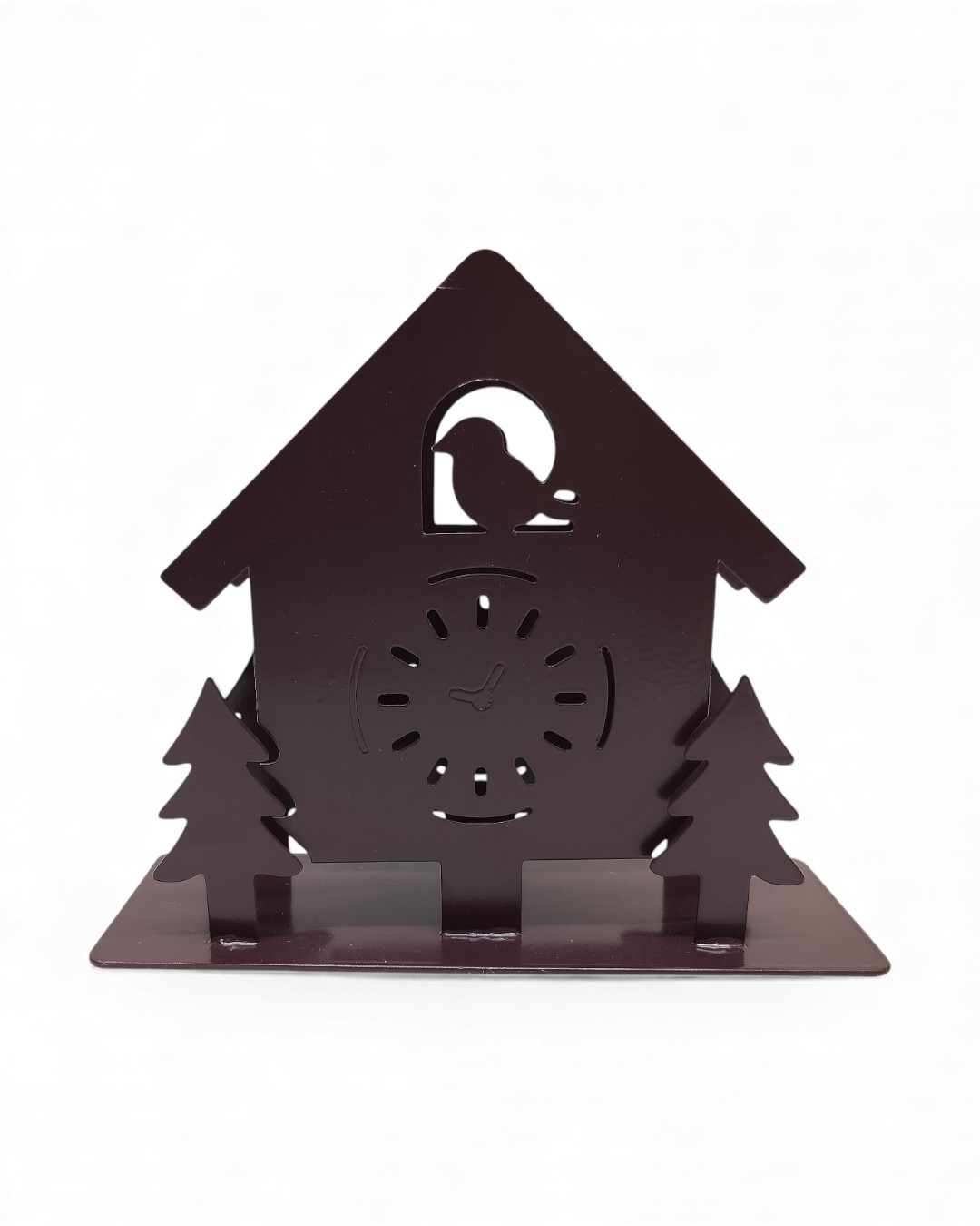 Rustic Cuckoo Clock Silhouette House