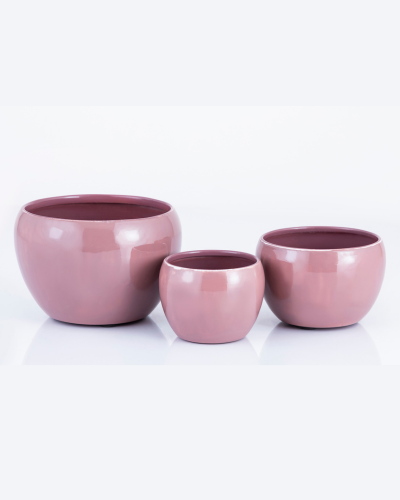 Ceramic Round Gloss Votive Set
