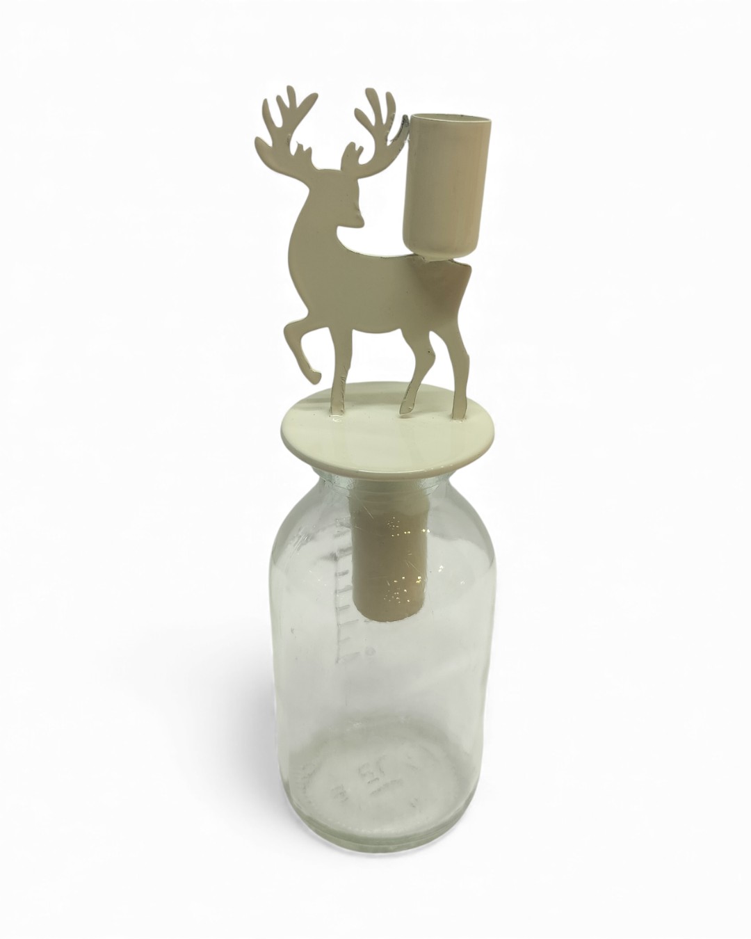 Stag Cork Stopper Candle Holder