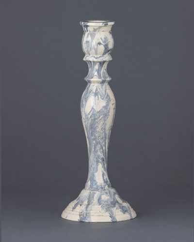 Swirled Marble Candlestick