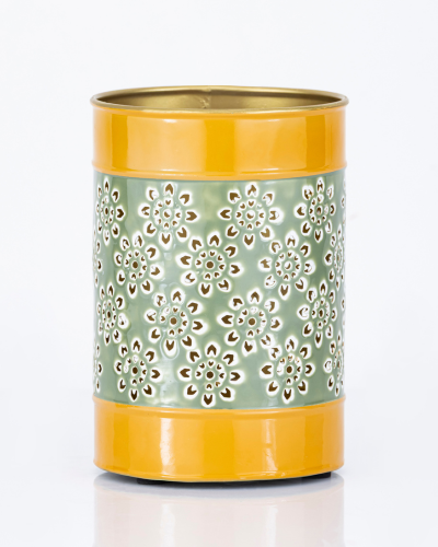 Cutwork Floral Votive