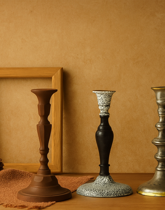 Rustic Era Candle Sticks